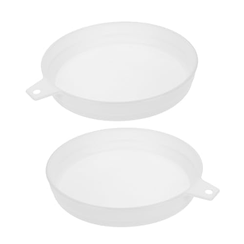 Alipis 2pcs Double Honey Filter Nylon Mesh Strainer for Beekeepers Fine Mesh Sieve for Honey Yogurt Juice Easy to Clean for Versatile Use