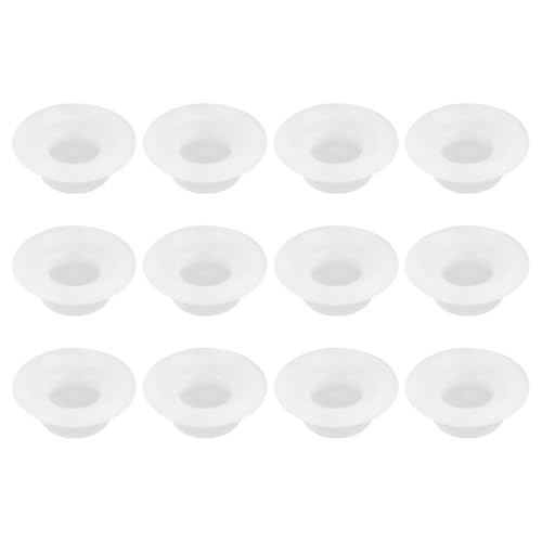 Luxshiny Swing Top Bottle Seal Gaskets 12 Pcs Beer Bottle Washers Replacement Rings for Leak Proof Seal Home Brewing Fermentation 0.98 X 0.98 X 0.27 in