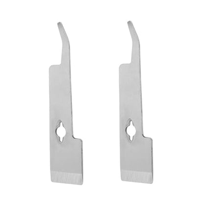 Mikikit Stainless Steel Beekeeping Tool Scraper Bee Frame Lifter Curving Scraper for Beehive Cleaning