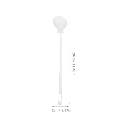 Cabilock Silicone Bottle Brush for Baby Bottles with Soft Bristles Long Handle Cleaning Brush for Narrow Neck Water Bottles Tumblers and Sports Bottles