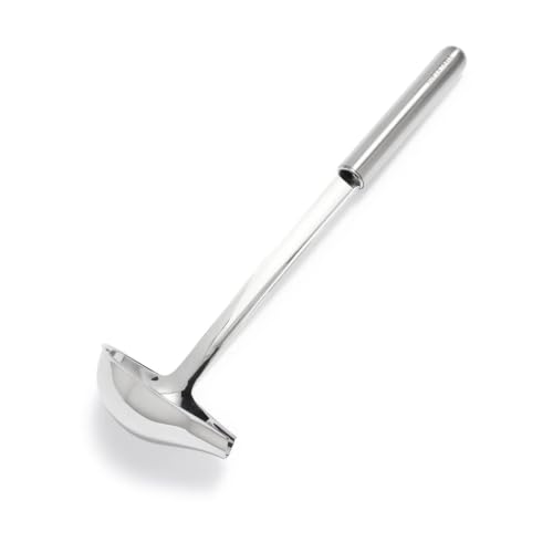 Sur La Table Stainless Steel Ladle with Pour Spout, Silver