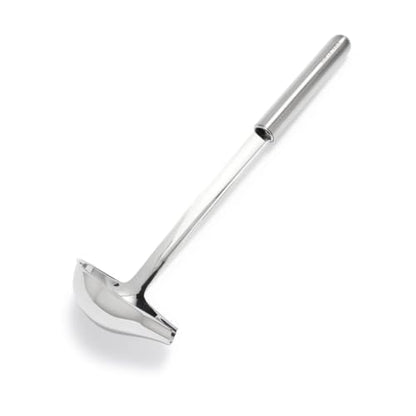Sur La Table Stainless Steel Ladle with Pour Spout, Silver