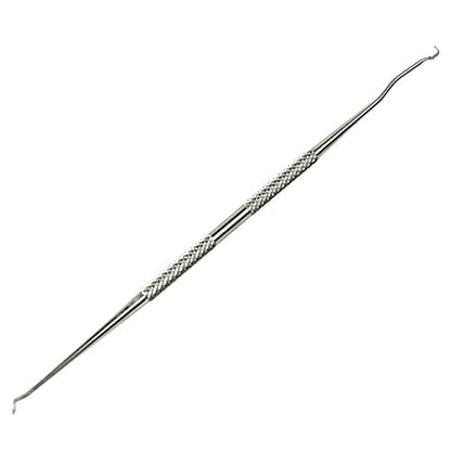 2 Pieces Beekeeping Grafting Tool Double Head Beekeeping Grafting Needle Beekeeping Moving Needle Tool Stainless Steel Queen Moving Needle Queen Bee Grafting Tool, Silver
