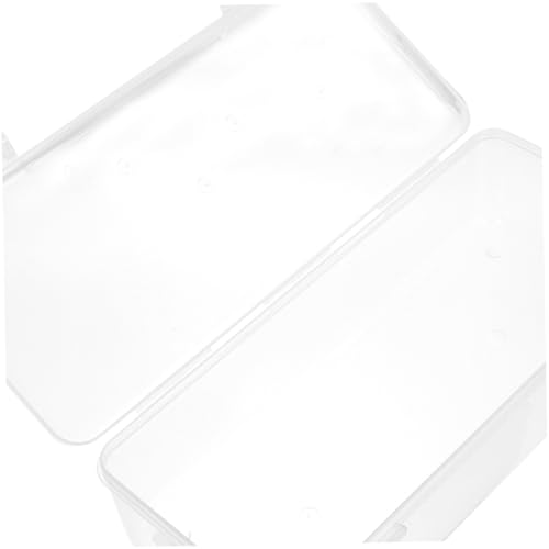 Alipis 2pcs Transparent Cheese Storage Containers with Lid Versatile Fridge Organizer for Cheese Snacks and Accessories Secure and Spacious Food Storage Box