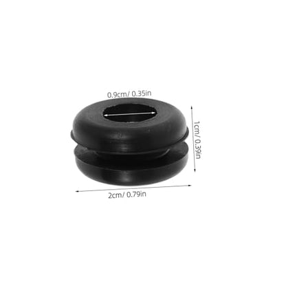 ibasenice Rubber Airlock Grommet Set Venting Grommets 5pcs and Leakproof Easy Installation for Wine Fermenter and Fermenter Lid Holes for Homebrewing and DIY Fermentation Projects