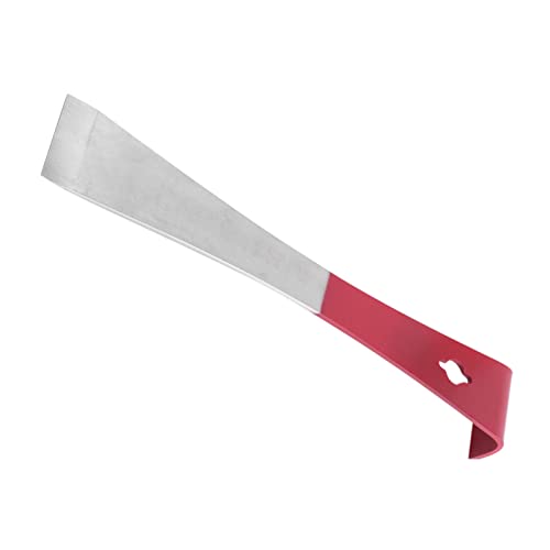 2PCS Stainless Steel Hive Scraper Tools, Flat Bar Pry Bar Beekeeping Tools Beekeeping Supplies Pry Trim Equipment