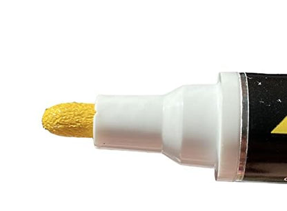 Enamel Paint Markers - MPD-15 MEDIUM - Beekeepers Combo - Permanent, Waterproof, Quick-drying (Queen Bee Marking Tones | Red, White, Blue, Green, Yellow) - color: Queen Bee Tones | Red, White, Blue, Green, Yellow
