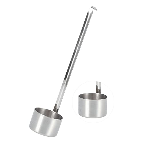 Buachois Wine Ladle, Stainless Steel Spoon with Hanging Hole and Pouring Spout Design for Kitchen Wine Beer Oil Vinegar Measuring (304 wine extract 250ML) - size: 304 wine extract 250ML