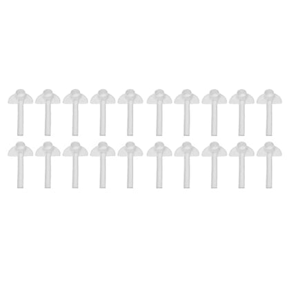 20Pcs Bee Water Feeder, Duck Bill Beekeeping Tool, Durable Plastic Multifunction Bee Water Feeder with Large Accommodation Space for Hive Entrance Use