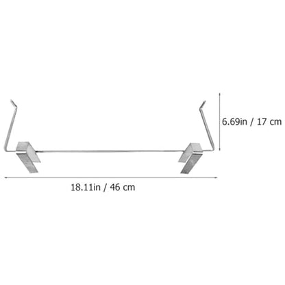 2Piece Beekeeping Frame Gripper Support Bracket Beekeeping Equipment Bee Hive Frame Grip Stainless Steel Silver