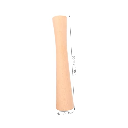 Toyvian Wooden Pickle Stick Fermentation Tamper Mortar Pestle Food Masher Tool