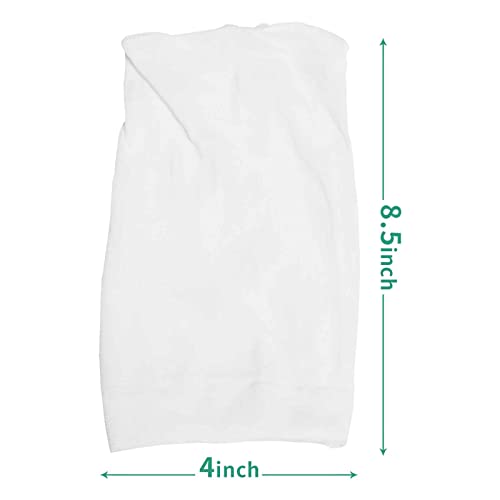 Pool Vacuum Cleaner Micro Filter Bag Compatible with Water Tech Catfish Max CG Aqua Broom & Other Nground or Above Ground Handheld Pool Blasters, 15 Pack, White