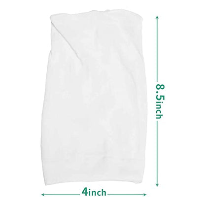 Pool Vacuum Cleaner Micro Filter Bag Compatible with Water Tech Catfish Max CG Aqua Broom & Other Nground or Above Ground Handheld Pool Blasters, 15 Pack, White