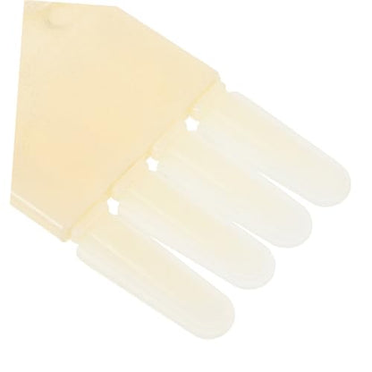 2pcs Beekeeper Jelly Squeegee Pen Beekeeping Tool Scraper Multifunctional 4-Row Extraction Tool for Honeycomb Cleaning and Apiculture Use