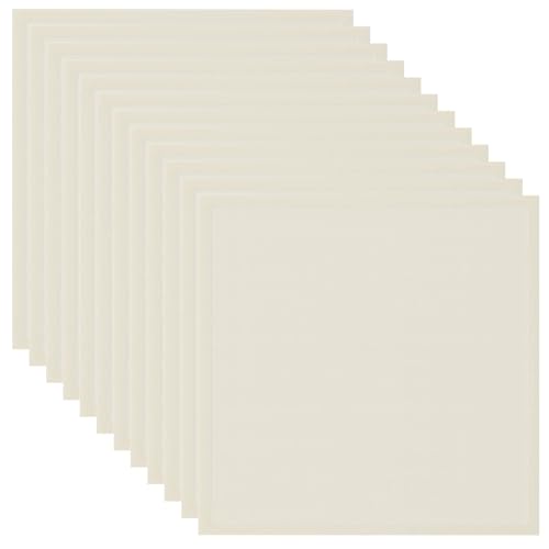 12 Pcs Natural Unbleached Cotton Cheesecloth Cheese Cloths Organic Cheesecloth Square Cheese Cloths Reusable 20 Inch Cotton Cloth Strainer for Coffee Brewing Juicing Straining Cheese Making