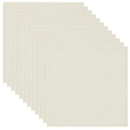12 Pcs Natural Unbleached Cotton Cheesecloth Cheese Cloths Organic Cheesecloth Square Cheese Cloths Reusable 20 Inch Cotton Cloth Strainer for Coffee Brewing Juicing Straining Cheese Making