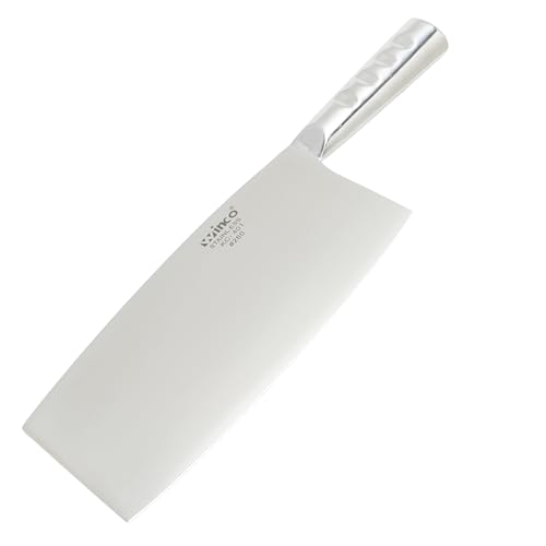 Winco , 12.541.25, Stainless Steel - size: 8.3", style: Chinese Cleaver/Steel Handle