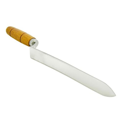Stainless Steel Honey Uncapping Knife with Ergonomic Handle for Beekeeping Extraction Manual Beehive Scraper Tool Random Color