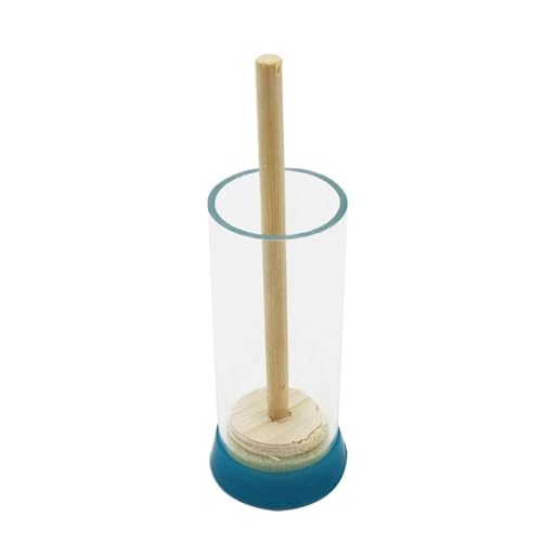 10Pcs Apiculture Bee Queen Marking Cage Bottle Box with Soft Plunger Marker Non-Toxic Beekeeping Equipment