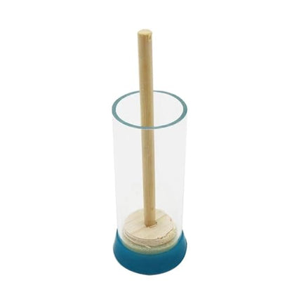 10Pcs Apiculture Bee Queen Marking Cage Bottle Box with Soft Plunger Marker Non-Toxic Beekeeping Equipment