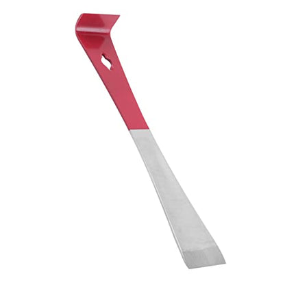 Gavigain Beehive Scraper,Steel J Hook Bee Hives Tool Frame Lifter and Scraper,Beekeeping Equipment, Stainless Steel Beekeepers Hives Tool Set with a Very Strong Flat Bar for Prying Bee Hives Apart
