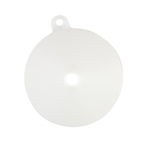 Restaurantware-Met Lux 8-ounce Plastic Funnel, 1 Plastic Funnel - Precise Spout, White Pouring Tool, Wide Spout, For Transferring Ingredients - size: 8 oz, style: Funnel