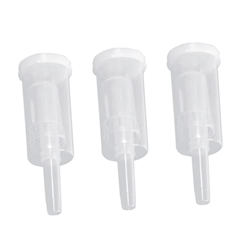 PRETYZOOM 3sets Airlock Exhaust Valves for Fermenting Bucket Airlocks for Distiller Accessories Brew One-way Valves