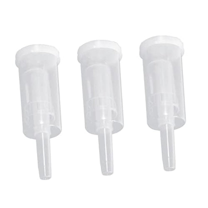 PRETYZOOM 3sets Airlock Exhaust Valves for Fermenting Bucket Airlocks for Distiller Accessories Brew One-way Valves