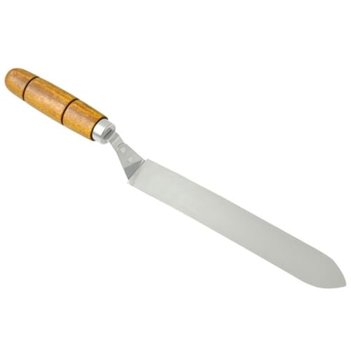 Stainless Steel Honey Uncapping Tool Wooden Handle, Easy to Operate Beekeeping Scraper for Efficient Honey Extraction, Rust-Resistant Hive Tool for Beekeepers Random Color