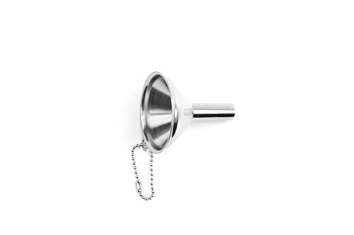 Fox Run Metal Kitchen Funnel, Mini 2", Stainless Steel - size: 2"