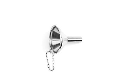 Fox Run Metal Kitchen Funnel, Mini 2", Stainless Steel - size: 2"