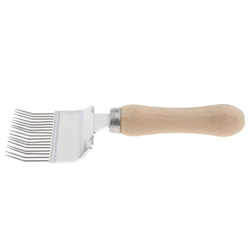 Stainless Steel Keeping Honey Comb Tine Uncapping Fork Scratcher