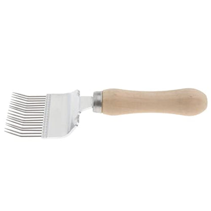 Stainless Steel Keeping Honey Comb Tine Uncapping Fork Scratcher