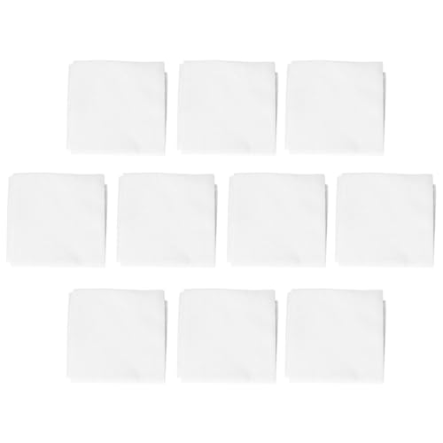 SEWACC 10pcs Pure Cotton Cheesecloth Filter Cloth 40x40cm Reusable Muslin Strainer Fabric for Home Cooking, Tofu Making, Juicing and Butter Straining