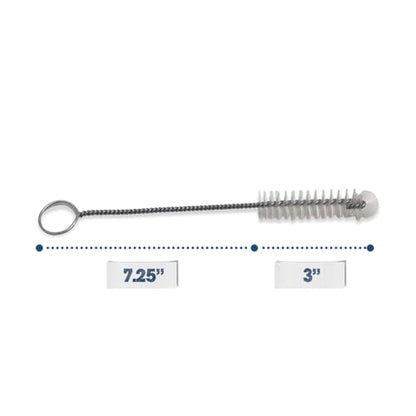 Airlock Brush – Clean Your 3 Piece Airlock and Bungs In-Between Batches of Beer, Wine, Mead, Cider, and More – Remove All Debris and Stains – Perfect Fit for 3Piece Airlock and Drilled Rubber Stoppers