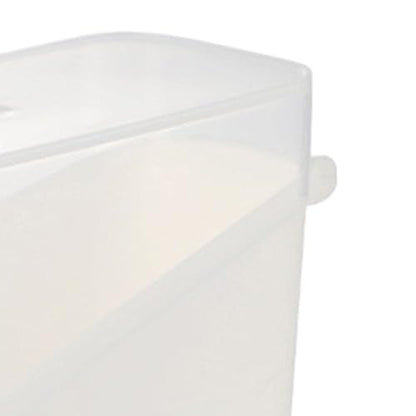 Cheese Holder for Refrigerator Leakproof Non-Slip Organizer Holder With Lid | Refrigerator Sliced Cheese Organizer Box for Kitchen Home Dormitory Hotel Restaurant Apartment Businesses Rental