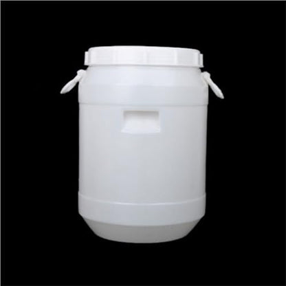 Plastic Storage Barrel, Multipurpose Water Bucket, Rainwater Collection Container, Food Storage Container for Flour, Rice(25L) - size: 25L