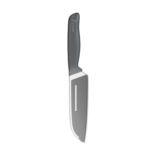 Zyliss Comfort Knife - Japanese Stainless Steel Blade - Non-Slip Contoured Handle for All Hand Sizes - Kitchen Tools with Safety Kitchen Blade Guards - Dishwasher Safe - 5.9" Santoku Knife - size: 5.9"