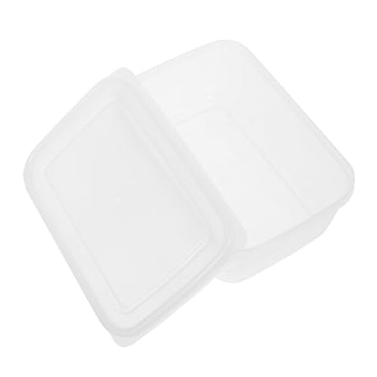 SOLUSTRE Crisper Box Airtight Bread Container Box Lid for Office Lunches Outdoor Picnics - color: Multi