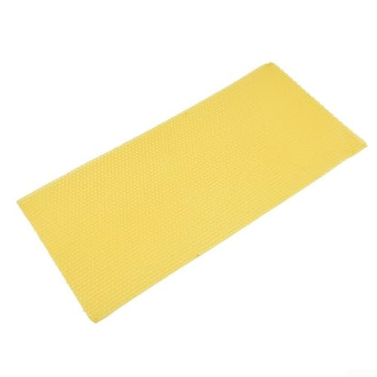 Beeswax Coated Foundation Sheets 10pcs for Deep Langstroth Hives - Plastic Honey Comb Base 8.26x16.65 Inch
