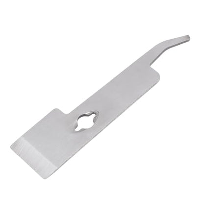 Kisangel Stainless Steel Hive Scraper and Beekeeper Tool for Beehive Cleaning with Curved Edge, Multifunctional Beekeeping Scraper and Frame Lifter for Apiary Maintenance