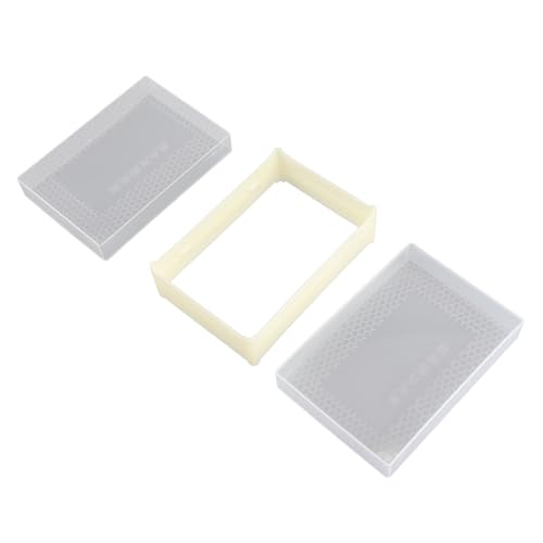 Beekeeping Comb Foundation Sheets - Plastic Beehive Frame Kit with High Wax Content - Beekeeper Equipment for Honey Hive