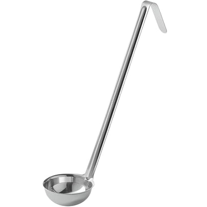 OCS Parts Pro Series Stainless Steel Culinary Ladle | 4-Ounce | One-Piece Dishwasher Safe Home, Restaurant, Buffet and Catering Serving Ladle for Sauces, Soup, Gravy, and Salad Dressing - size: 4 Ounce