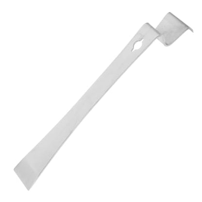 INOOMP Beekeeping Hive Tool Beekeeper Scraper Equipment Stainless Steel with Curved Scraper for Scraping Beeswax and Propolis and Prying Screws, Silver for Hive Frame Cleaning
