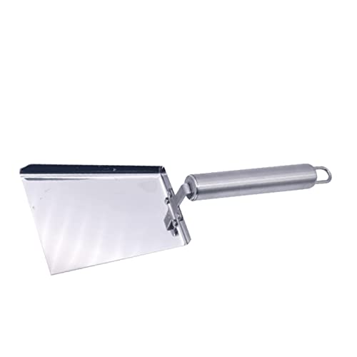 POPETPOP 2pcs Stainless Steel Beekeeping Shovel Honey Extractor Tool for Hive Cleaning and Pollen Collection Essential Beekeeper Equipment for Efficient Maintenance