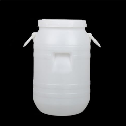Plastic Storage Barrel, Multipurpose Water Bucket, Rainwater Collection Container, Food Storage Container for Flour, Rice(15L) - size: 15L