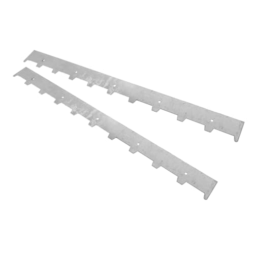 HANABASS 6pcs Beehive Frame Spacer Metal Divider for Beekeeping Lightweight and Easy to Install Honeycomb Hive Support Tool