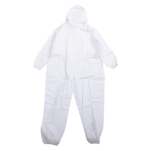 Professional Beekeeping Suit, Beekeeper Protective Clothing Full Body with Ventilated Hood, Breathable Nylon for Adult Beekeepers