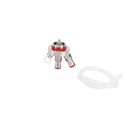 Mini Keg Beer Dispenser Kit Stainless Steel Beer Dispenser Relief Valve for 2L/3.6L/5L Keg Beer Brewing Pots or Beer Brewing Pot Accessorie