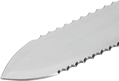 16.3in Stainless Steel Beekeeping Serrated Honey Scraping Knife Uncapping Knife Beekeeper Tools for Honey Harvesting Extracting Bee Keeping,Honey Uncapping Knife, Honey Scraper
